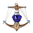 Load image into Gallery viewer, PRE-ORDER Anchor glass christmas ornaments hand-blown glass, masterfully crafted
