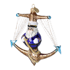 Steadfast Admiral | Hand-Painted Glass Ornament | Blubom 2025-178