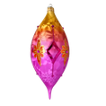 Load image into Gallery viewer, Pink Sunrise Glass Ornament Handcrafted Reflector Ornament
