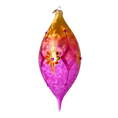Load image into Gallery viewer, Pink Sunrise Glass Ornament Handcrafted Reflector Ornament
