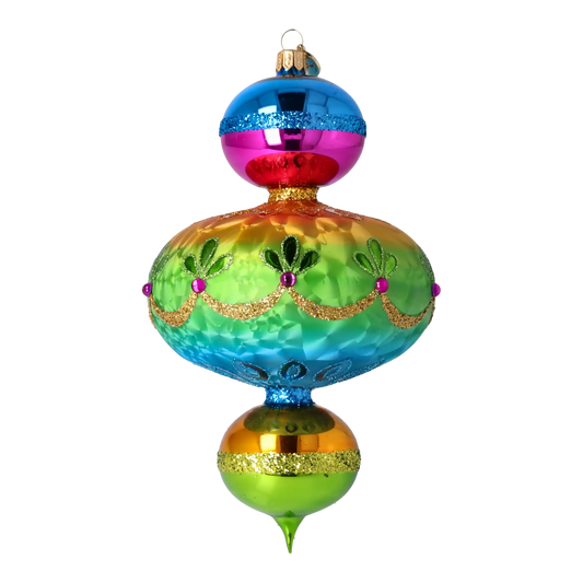 PRE-ORDER  Festive Jewel  glass hand-painted glass christmas ornaments (kopia)