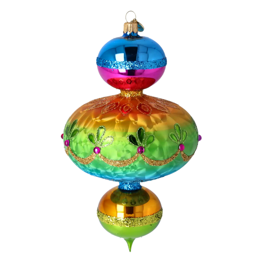 PRE-ORDER  Festive Jewel  glass hand-painted glass christmas ornaments (kopia)
