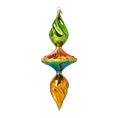 Load image into Gallery viewer, PRE-ORDER Twist Drop Ornament  glass christmas ornaments hand-blown

