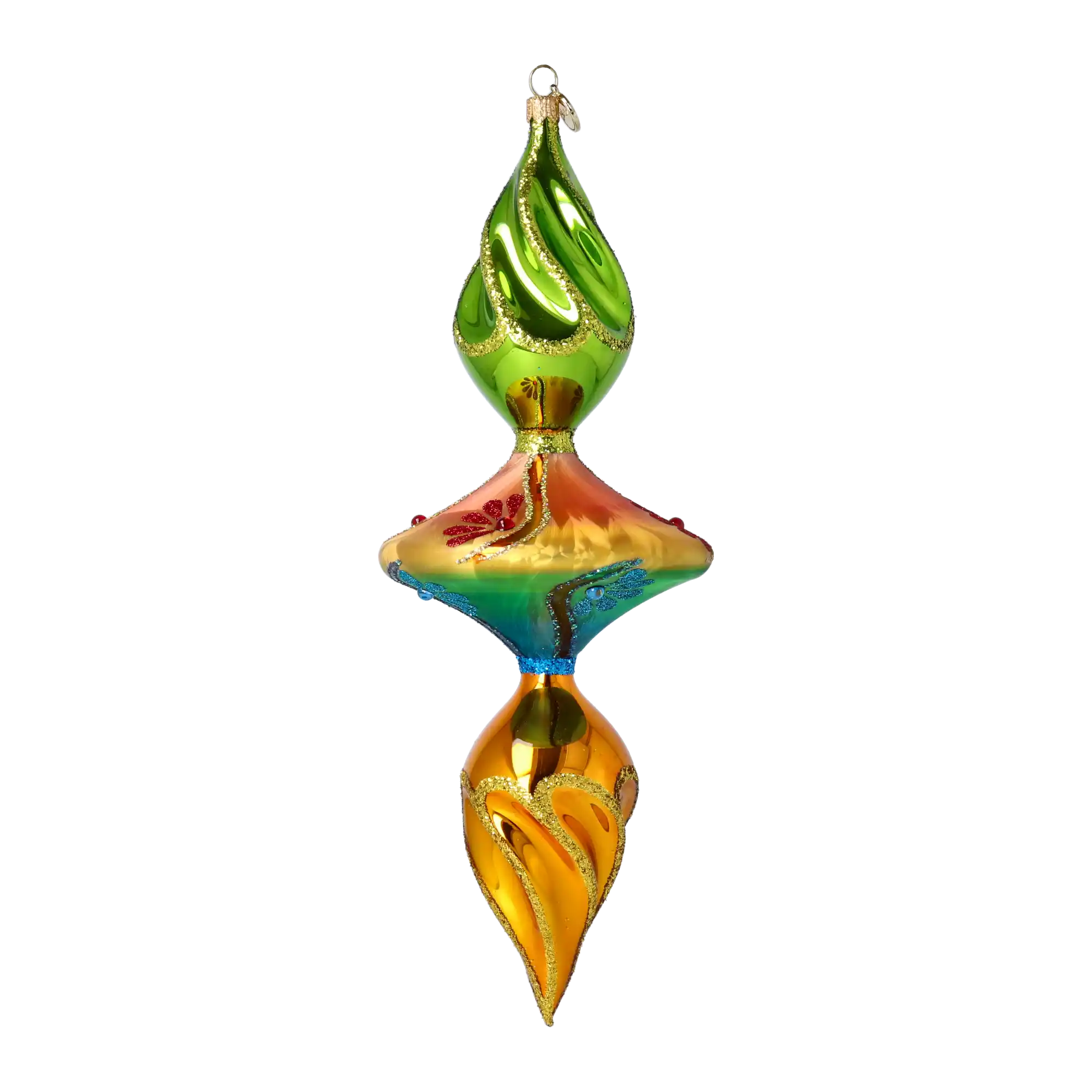 PRE-ORDER Twist Drop Ornament  glass christmas ornaments hand-blown
