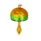 Quiet Toadstool in Apricot & Lime