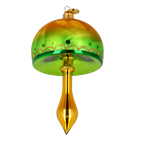 Quiet Toadstool in Apricot & Lime