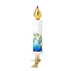 Azure Vigil | Hand-Painted Glass Ornament | Blubom 2025-201