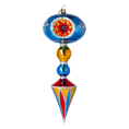 Load image into Gallery viewer, Carnival Jewel Glass Christmas ornament free blowing 2025-206

