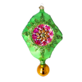 Load image into Gallery viewer, PRE-ORDER Aurora Bloom Handcrafted Glass Christmas Collection: Celestial Jewel Ornaments
