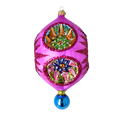 Load image into Gallery viewer, Imperial Bloom Handcrafted Glass Christmas ornament 2026-004
