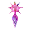 Cargar imagen en el visor de la galería, Rose Luminary Star Glass Christmas ornament free blowing PRE-ORDER 2026-076
