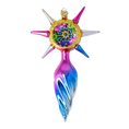 Załaduj obraz do przeglądarki galerii, Prismatic Harmony Starr Star Glass Christmas ornament free blowing PRE-ORDER 2026-077

