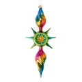 Luminous Aurora Pulse | Hand-Painted Glass Ornament | Blubom 2026-083