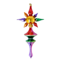 Solar Zenith | Hand-Painted Glass Ornament | Blubom 2026-100
