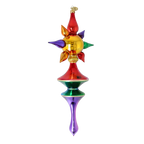Solar Zenith | Hand-Painted Glass Ornament | Blubom 2026-100