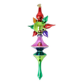 Load image into Gallery viewer, Festive Mosaic Star Glass Christmas ornament free blowing PRE-ORDER 2026-102
