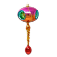 Load image into Gallery viewer, Radiant Twist Glass Christmas ornament free blowing PRE-ORDER 2026-104
