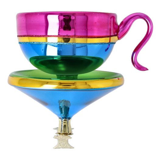 Eloria Cup Free Blowing Glass Teacup Ornament 2026-108