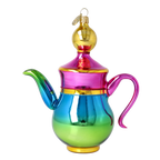 Sovereign Oasis Ritual | Hand-Painted Glass Ornament | Blubom 2026-109