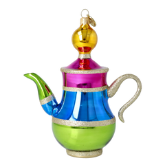 Gilded Rainbow Teapot