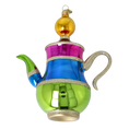 Load image into Gallery viewer, Prism Tea Pot Free Blowing Glass Ornament 2026-111
