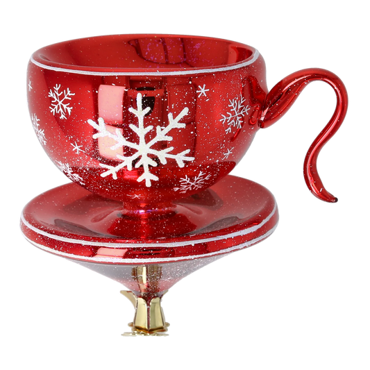 Eloria Cup Free Blowing Glass Teacup Ornament 2026-114