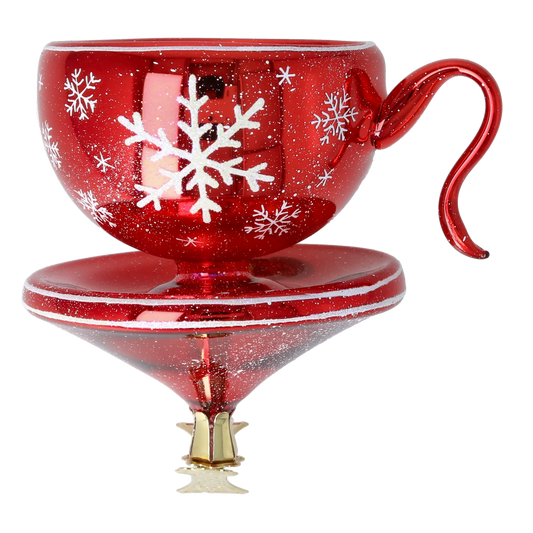 Eloria Cup Free Blowing Glass Teacup Ornament 2026-114