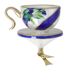 Cobalt Sash Teacup