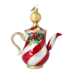 Crimson Swirl Teapot
