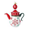Cordial Winter Steep | Hand-Painted Glass Ornament | Blubom 2026-123