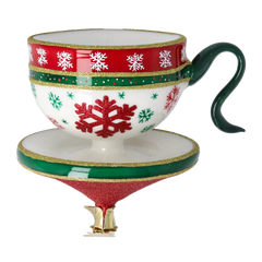 Nordic Teacup with Gilded Rim