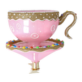 Load image into Gallery viewer, Sweet Sprinkle Cup Free Blowing Glass Teacup Ornament 2026-128
