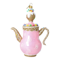 Demure Confection | Hand-Painted Glass Ornament | Blubom 2026-129