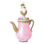 Demure Confection | Hand-Painted Glass Ornament | Blubom 2026-129