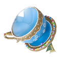 Load image into Gallery viewer, Frosted Sprinkle Cup Blowing Glass Teacup Ornament 2026-130
