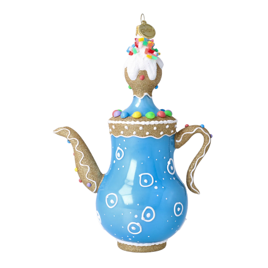 Candy Sky Teapot Pot Free Blowing Glass Ornament 2026-131
