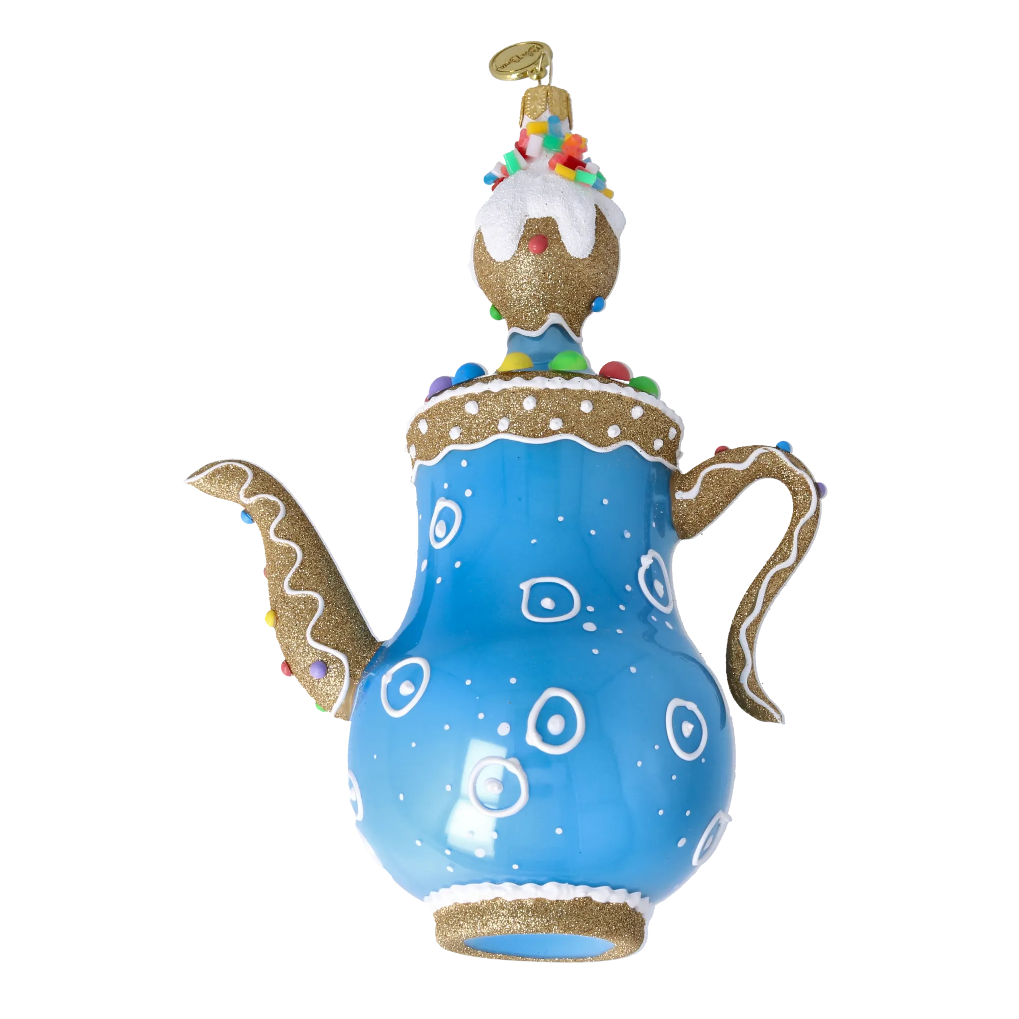 Candy Sky Teapot Pot Free Blowing Glass Ornament 2026-131