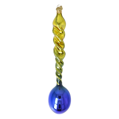 Citron & Cobalt Drill-Twist Drop