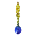 Gilded Nocturne | Hand-Painted Glass Ornament | Blubom 2026-139