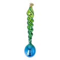 Jade Tide Silence | Hand-Painted Glass Ornament | Blubom 2026-140