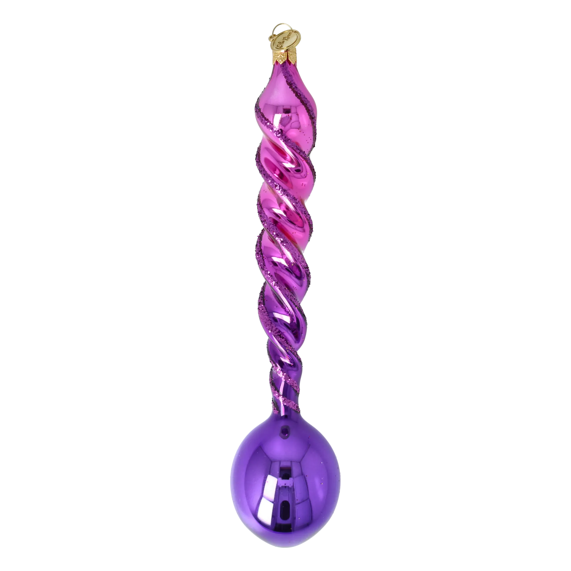 Fuchsia & Violet Drill-Twist Drop