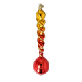 Molten Cadence | Hand-Painted Glass Ornament | Blubom 2026-145