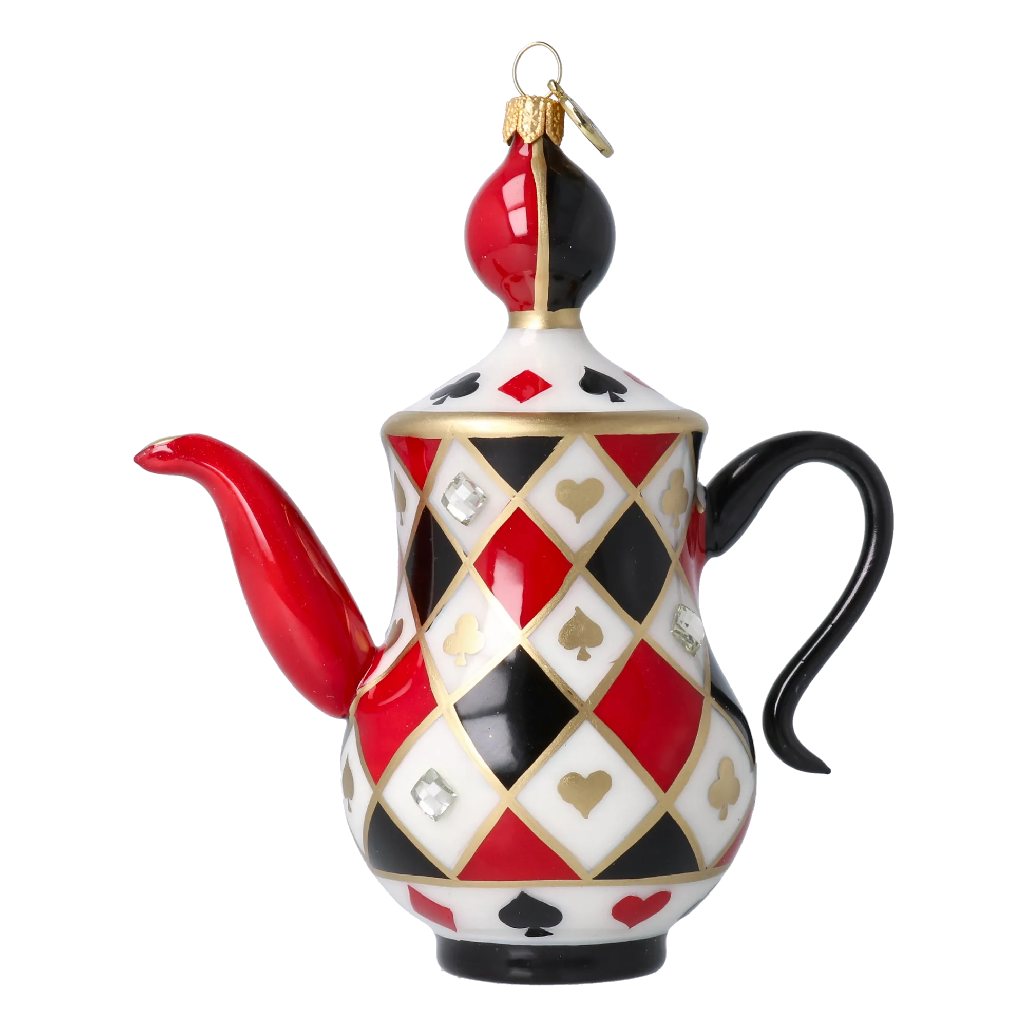 Queen of Hearts Teapot