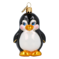 Chubby Penguin | Hand-Painted Glass Ornament | Blubom 2027-007