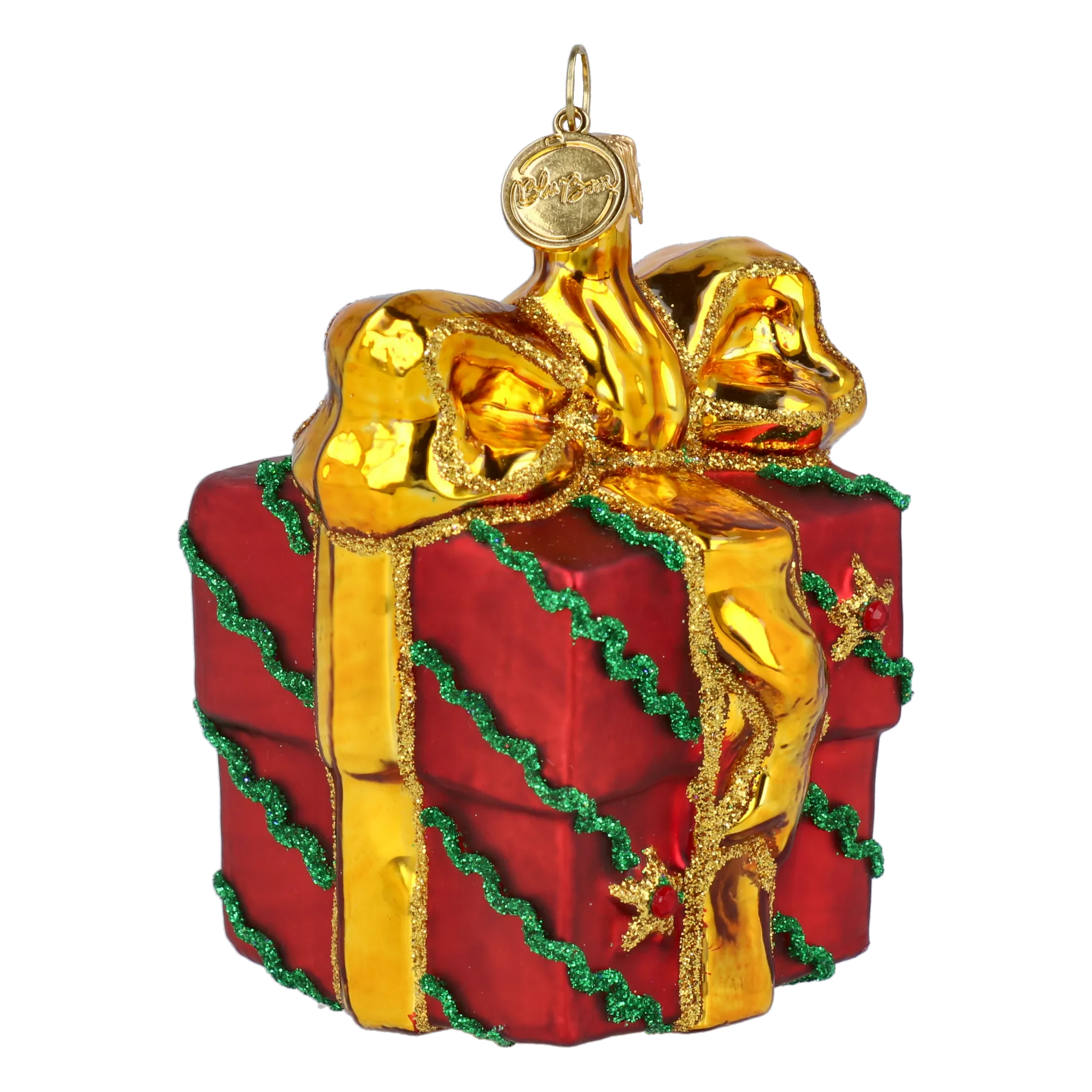 Bundled Gift in Holly Red