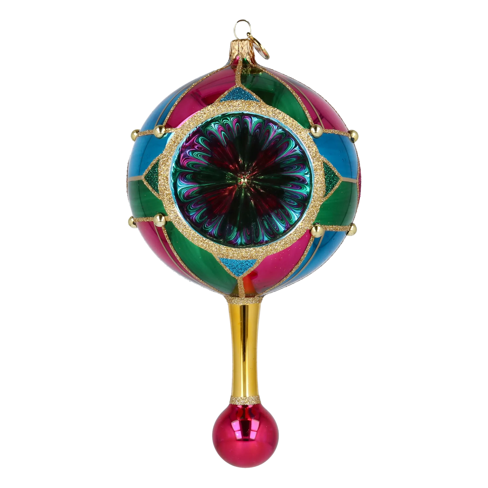Midnight Jewel Reflector Drop on a Scepter
