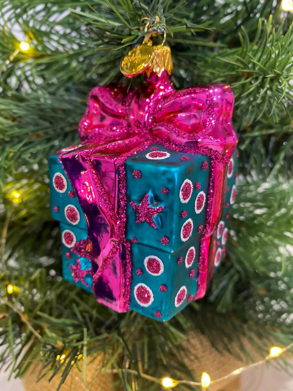 Bundled Gift in Teal & Fuchsia