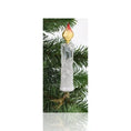 Load image into Gallery viewer, Snowflake Candle Handmade Glass Christmas ornaments
