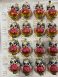 Load image into Gallery viewer, Fairy Owl. Handmade Glass Christmas ornament.
