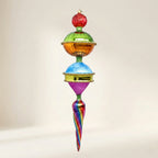 Beryl Fanfare | Hand-Painted Glass Ornament | Blubom 2022-657